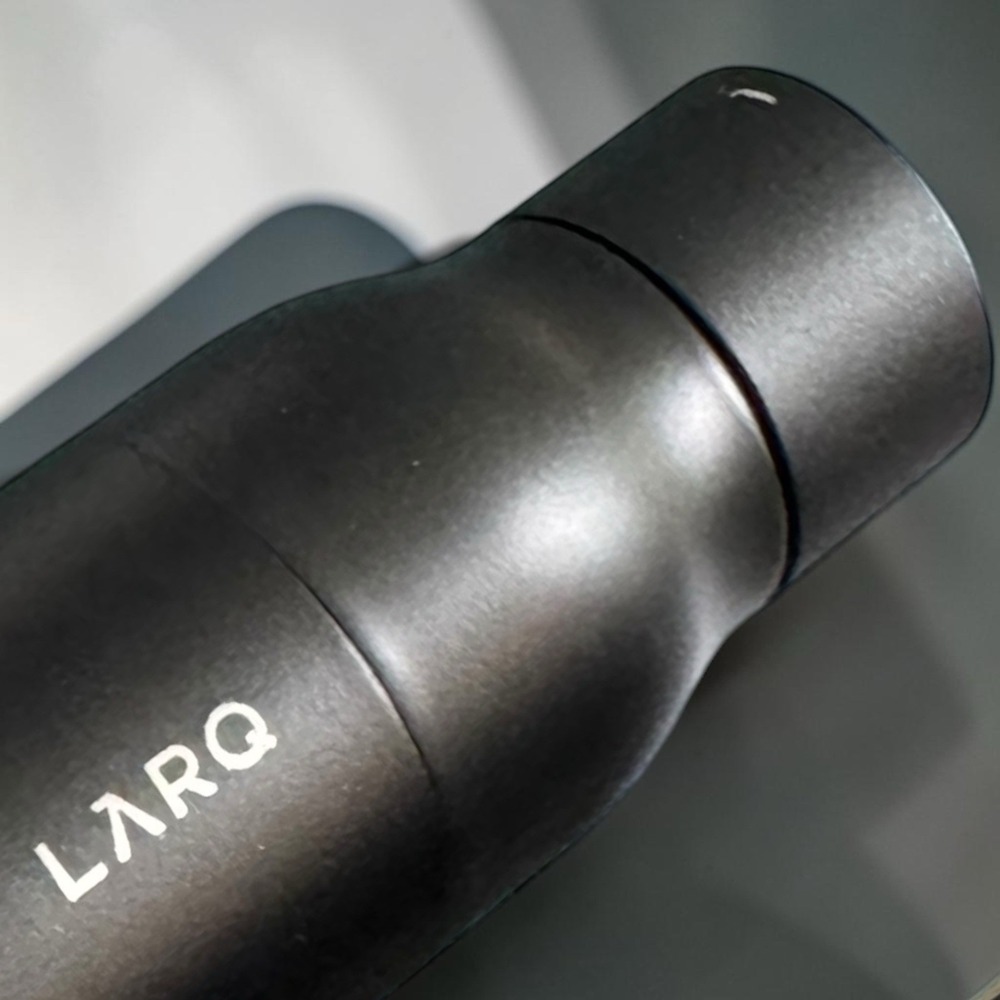 LARQ PureVis Self-Cleaning Water Bottle 17oz Black Insulated New Open Box